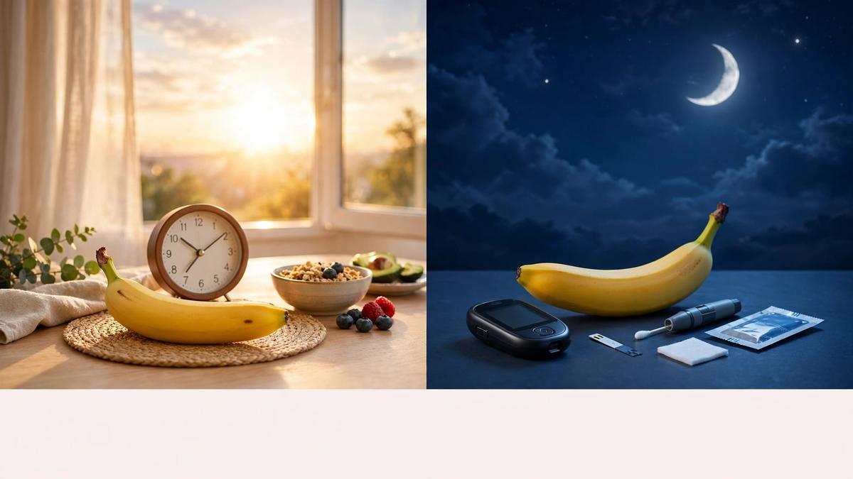 Is Banana Good for Diabetics in the Morning or Night?